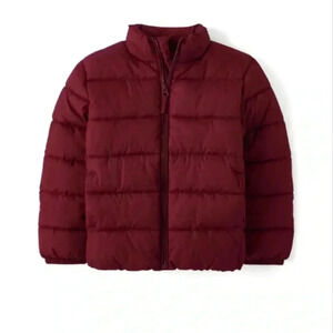 New The Children’s Place Puffer Jacket Redwood Sz. M NWT